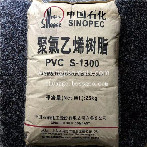 Sinopec PVC Resin S1300 K71 for Plastic Gloves